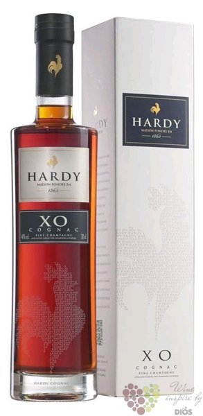 Hardy tradition  XO  Fine Champagne Cognac 40% vol.  0.50 l