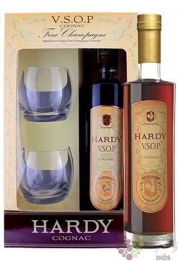 Hardy tradition  VS  glass pack Fine Champagne Cognac 40% vol.  0.70 l