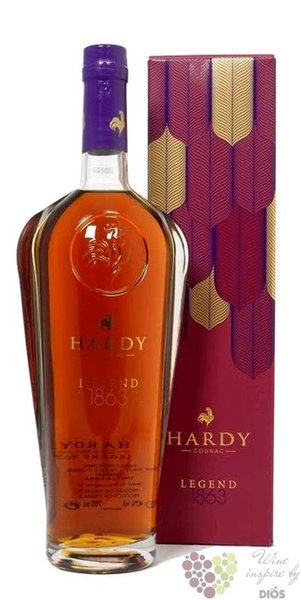 Hardy tradition   Legend 1863  Fine Champagne Cognac 40% vol.  0.70 l