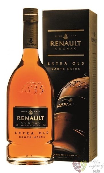 Renault  Carte Noir Extra old  Cognac Aoc 40% vol.  0.70 l
