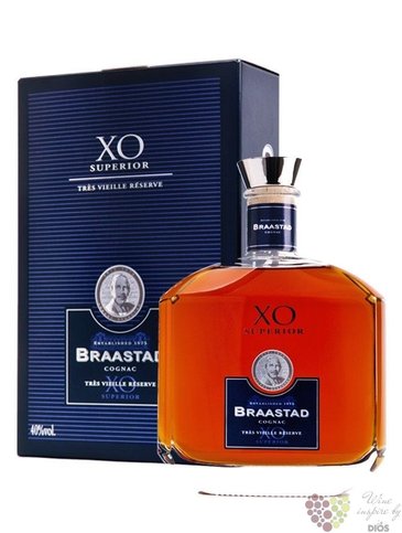 Braastad  XO superior  Fine Champagne Cognac Aoc 40% vol.   1.00 l
