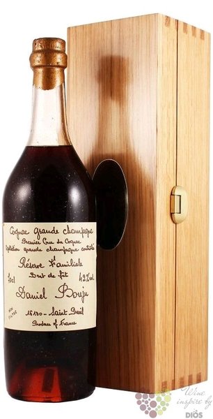 Daniel Bouju  Rserve Familiale  1er cru du Grande Champagne Cognac 40% vol. 0.70 l
