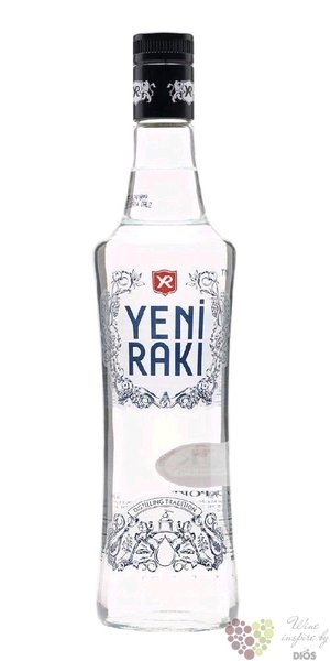 Yeni Raki traditional Turkish brandy 45% vol.  1.00 l