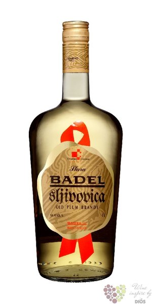 Alter Sljivovica Croatian plum brandy by Badel 40% vol.    1.00 l