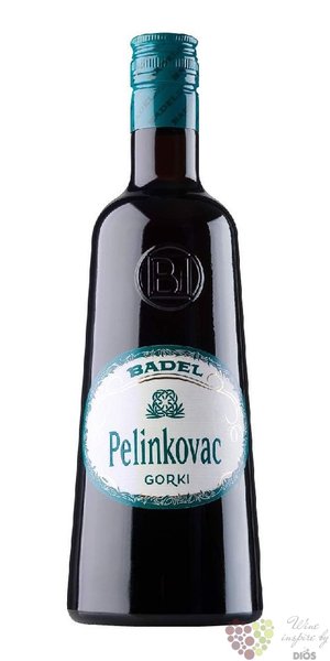 Pelinkovac  Gorki   Croatian herbal  liqueur Badel 1862 35% vol.  0.70 l