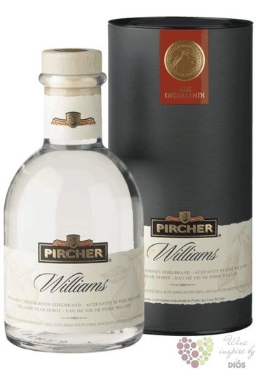 Pircher „ Pear Williams ” gift tube South Tyrol pear brandy 40% vol. 0.70 l