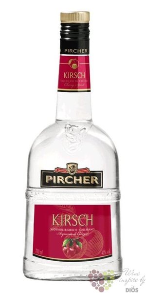 Pircher „ Kirsch ” South Tyrol cherry brandy 40% vol.  0.70 l