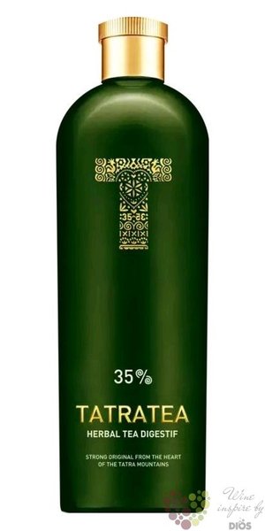 Tatratea  Herbal bitter  Slovak spirts by Karloff 35% vol.  0.70 l