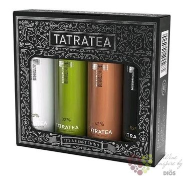 Tatratea  Original collection  mini set by Karloff  4 x 0.04 l