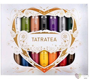 Tatratea colection  Mini set 14 btl  Slovak spirts by Karloff  14x0.04 l