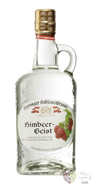 Himbeergeist schnaps Austrian raspberry brandy by Seyringer Schlossbrande 35%vol.  0.50 l
