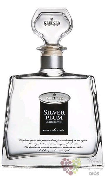 Slivovice „ Silver plum ” Moravian plum brandy Kleiner 43% vol.   0.70 l