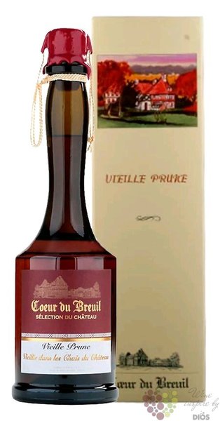 Chateau du Breuil   Vielle Prune  gift box Calvados Pays dAuge 41% vol. 0.70l