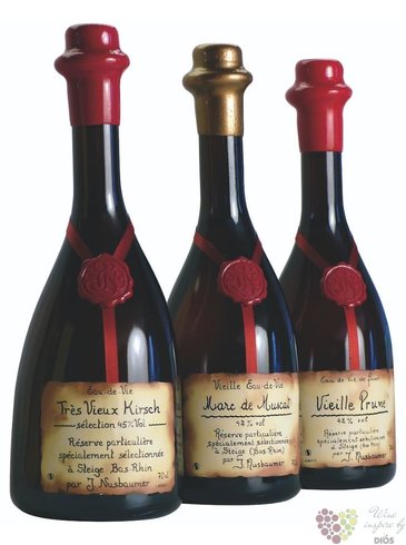 Jos.Nusbaumer  Tres Vieux Kirsch  French artisanal cherry brandy 45% vol.  0.70 l