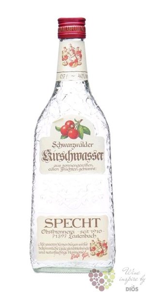 Specht  Kirshwasser  German fruits brandy 40% vol.  0.70 l