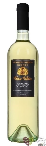 Ryzlink vlask  Chateau Collection  jakostn vno odrdov Zmeck vinastvBzenec    0.75 l