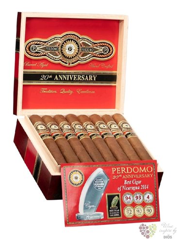 Perdomo 20th Anniversary  Robusto Sun Grown  Nicaraguan cigars