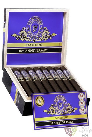 Perdomo 10th Anniversary  Robusto Maduro  Nicaraguan cigars 25 gB 1ks