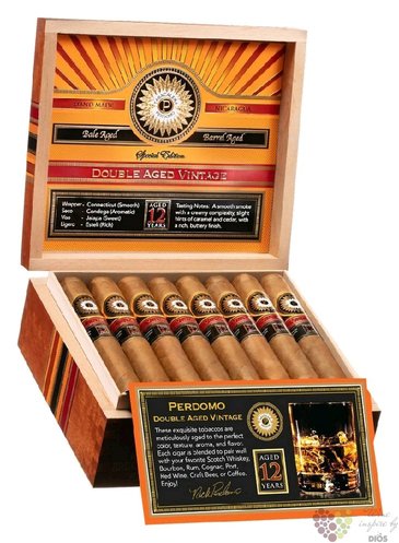 Perdomo Double aged 12yo Vintige  Gordo Extra Connecticut   Nicaraguan cigars