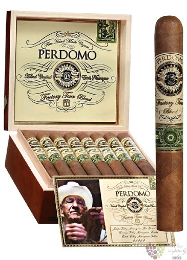 Perdomo Fresco Factory Tour  Blend Toro Sun Grown  Nicaraguan cigars 25 gB  1ks