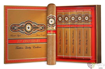 Perdomo 20th Anniversary  Epicure Connecticut  gift Set 5 ER Nicaraguan cigars