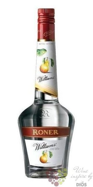 Roner classic  Williams  Italian Sudtirol - Alto Adige pear brandy 40% vol. 0.70 l