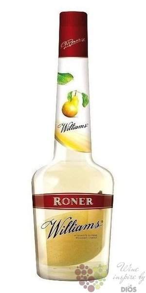 Roner classic  Williams with pear  Italian Sudtirol - Alto Adige pear brandy40% vol.  0.50 l