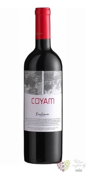 Coyam 2016 Biodinamic wine Los Robles Estate Colchagua valley Do Emiliana  0.75 l