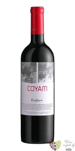 Coyam 2019 Biodinamic wine Los Robles Estate Colchagua valley Do Emiliana  0.75 l