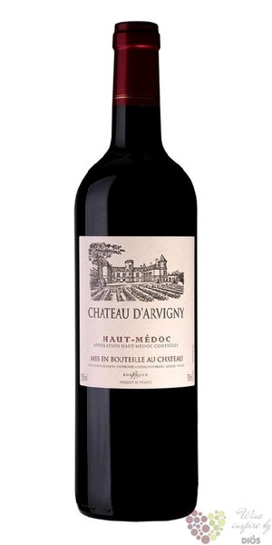 Chteau dArvigny 2020 Haut Mdoc Aoc Barriere Freres  0.75 l