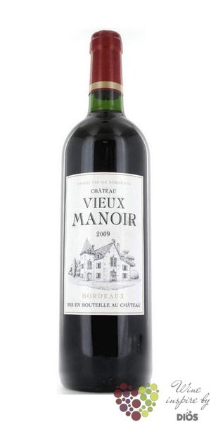 Chateau Vieux Manoir rouge 2008 Bordeaux Entre Deux Mers Aoc    0.75 l