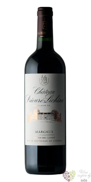 Chateau Prieure Lichine 2017 Margaux 4me Grand cru clase en 1855  0.75 l