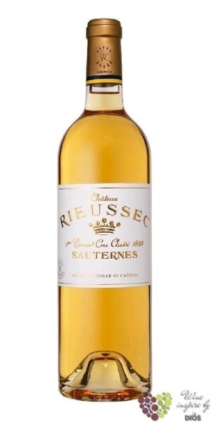 Chateau Rieussec 2018 Sauternes 1er Grand cru class en 1855  0.375 l