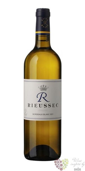 Bordeaux blanc  R de Rieussec  Aoc 2019 Rothschild Lafite  0.75 l