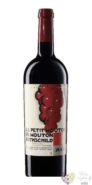 Petit Mouton de Rothschild 2013 Pauillac 2nd wine Chateau Mouton Rothschild   0.75 l