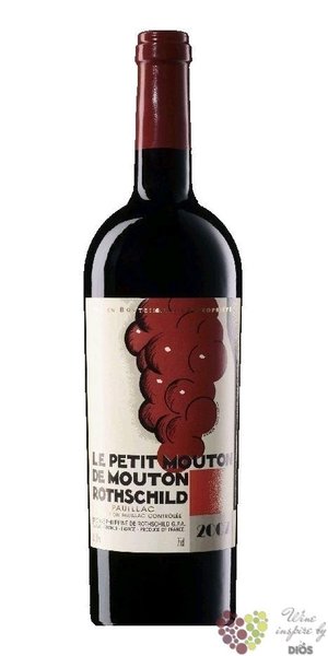 Petit Mouton de Rothschild 2018 Pauillac 2nd wine Chateau Mouton Rothschild   0.75 l