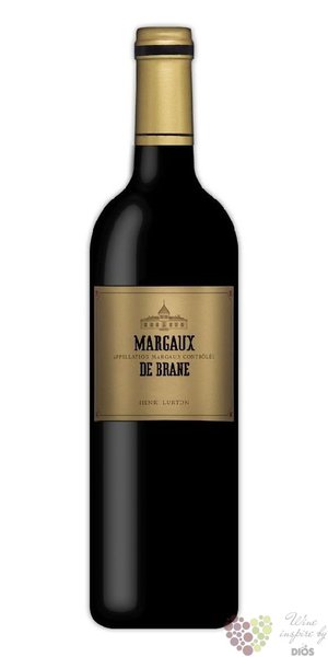 Margaux de Brane 2014 Margaux 3rd wine Chateau Brane Cantenac  0.75 l