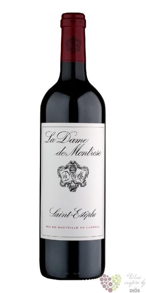 Dame de Montrose 2018 Saint Estephe 2nd wine Chateau Montrose  0.75 l