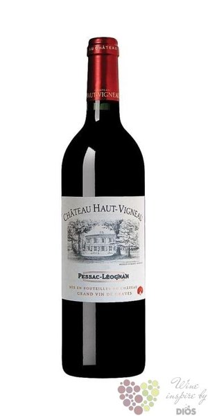 Chateau Haut Vigneau 2014 Grand vin de Graves Pessac Lognan Aoc    0.75 l