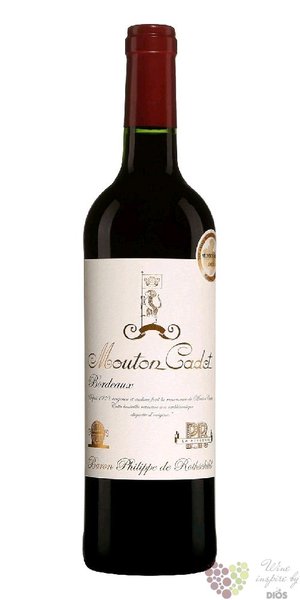 Bordeaux rouge  Mouton Cadet Heritage  Aoc 2018 Baron Philippe de Rothschild  0.75 l