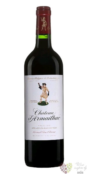 Chateau dArmailhac 2017 Pauillac 5me Grand cru class en 1855  0.75 l