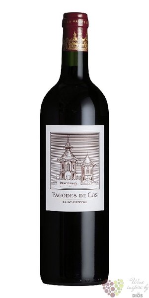 Pagodes de Cos 2019 Saint Estephe 2nd wine Chateau Cos dEstournel  0.75 l