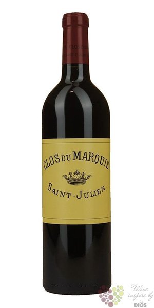Clos du Marquis 2014 Saint Julien second wine of Chateau Léoville las Cases  0.75 l