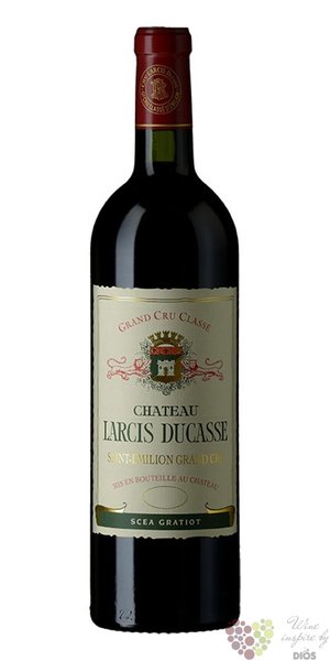 Chateau Larcis Ducasse 2016 Saint Emilion Grand Cru class  0.75 l