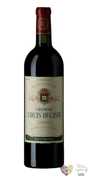 Chateau Larcis Ducasse 2017 Saint Emilion Grand Cru class  0.75 l