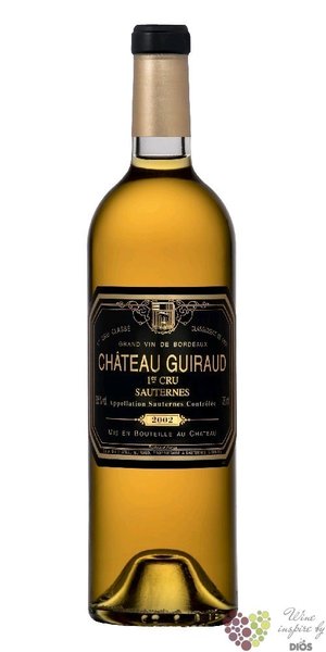 Chateau Guiraud 1996 Sauternes 1er Grand Cru Class en 1855  0.75 l