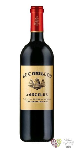 Carillon de lAngelus 2019 Saint Emilion 2nd wine Chateau Angelus  0.75 l