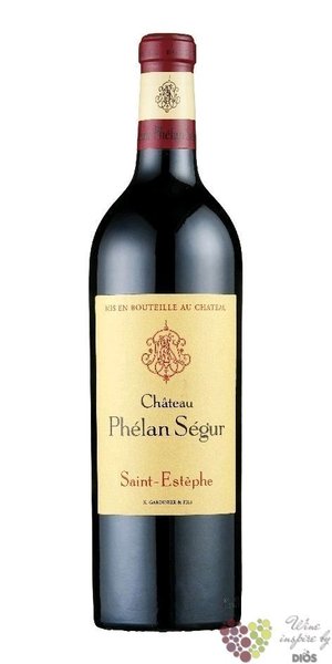 Chateau Phelan Segur 2017 Saint Estephe Cru bourgeois suprieur  0.75 l