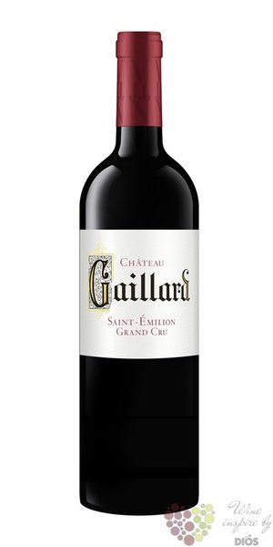 Chateau Gaillard 2016 Saint Emilion Grand cru   0.75 l