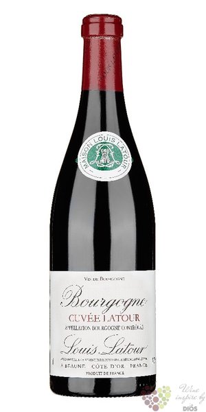 Bourgogne rouge  cuve Latour  Aoc 2017 Louis Latour 0.75l